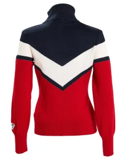 Degré 7 Pulls|Pull en Laine mélangée Teilla rouge