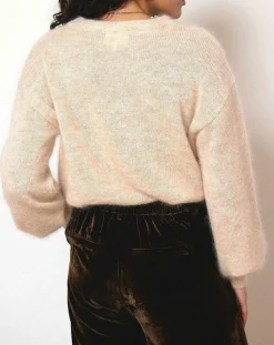Garance Paris Pulls|Pull en Laine mélangée Tiana beige