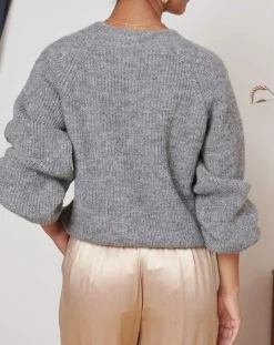 Garance Paris Pulls|Pull en Laine mélangée Tinsley gris