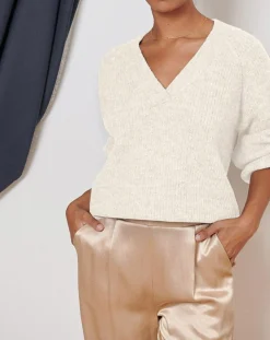Garance Paris Pulls|Pull en Laine mélangée Tinsley écru