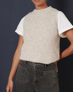 Garance Paris Pulls|Pull en Laine mélangée Tiny écru