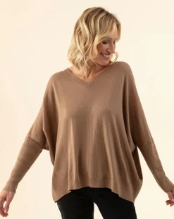 Indies Pulls|Pull en Laine mélangée Tobby camel