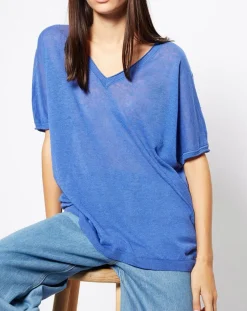 Maison Anje Pulls|Pull en Lin & Coton Lelena greek