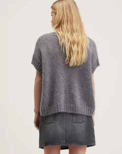 Bellerose Pulls|Pull en Mohair mélangé Abevy orage