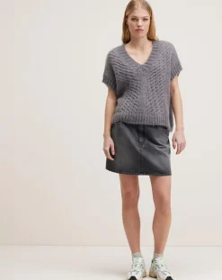 Bellerose Pulls|Pull en Mohair mélangé Abevy orage