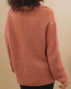 Lauren Vidal Pulls|Pull en Mohair mélangé Milane cuivre