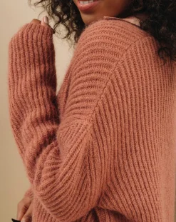 Lauren Vidal Pulls|Pull en Mohair mélangé Milane cuivre