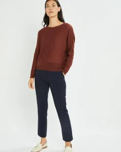 Lauren Vidal Pulls|Pull en Mohair mélangé Milane terra