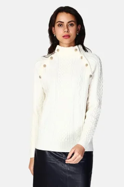 Assuili Pulls|Pull Encolure montante naturel