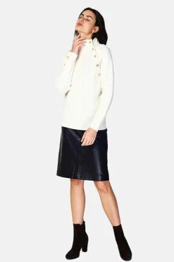 Assuili Pulls|Pull Encolure montante naturel