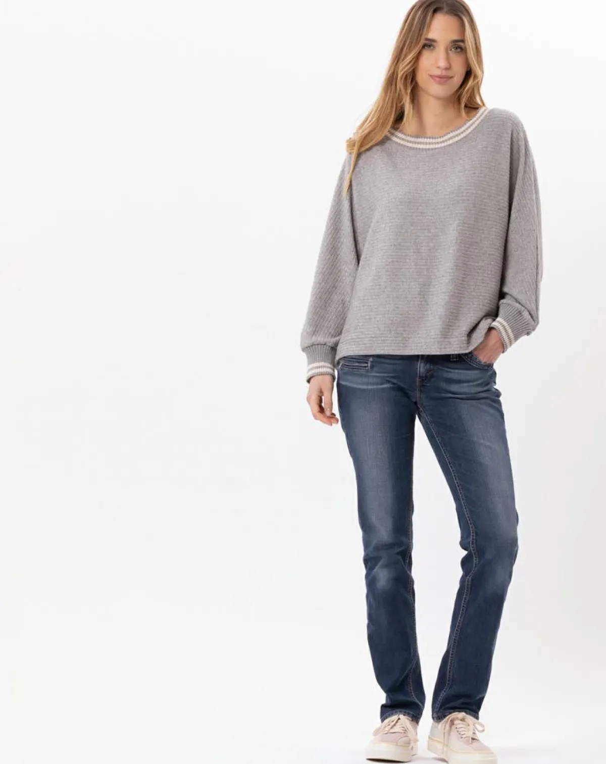 Le Chat Pulls|Pull Esmée gris chiné