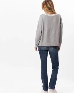 Le Chat Pulls|Pull Esmée gris chiné