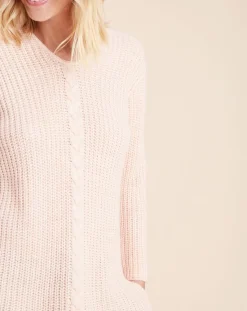 Le Chat Pulls|Pull Essentiel rose poudré