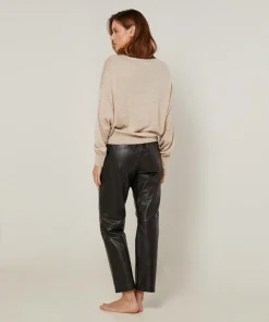 Rodier Pulls|Pull Eugène en Laine mélangée beige