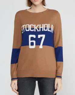 Marc O'Polo Pulls|Pull fin en Laine & Cachemire mélangés Stokholm Klook camel