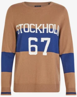 Marc O'Polo Pulls|Pull fin en Laine & Cachemire mélangés Stokholm Klook camel