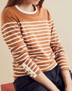 Chloé Stora Pulls|Pull fin Toulouse camel