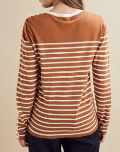 Chloé Stora Pulls|Pull fin Toulouse camel