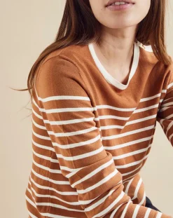 Chloé Stora Pulls|Pull fin Toulouse camel