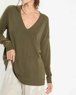 Lauren Vidal Pulls|Pull Flo kaki