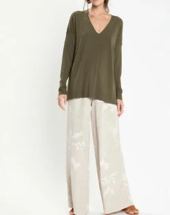 Lauren Vidal Pulls|Pull Flo kaki