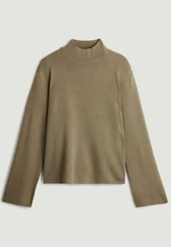 Rodier Pulls|Pull Garance col montant marron camel