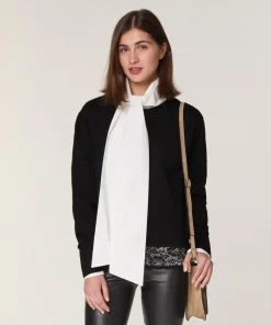 Rodier Pulls|Pull Gwendoline en Laine noir