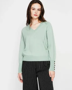 Cachemire & Jo Pulls|Pull Heloise jade