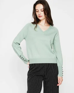 Cachemire & Jo Pulls|Pull Heloise jade