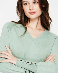Cachemire & Jo Pulls|Pull Heloise jade