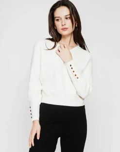 Cachemire & Jo Pulls|Pull Heloise naturel