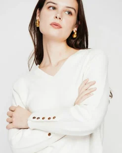 Cachemire & Jo Pulls|Pull Heloise naturel