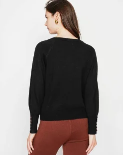 Cachemire & Jo Pulls|Pull Heloise noir