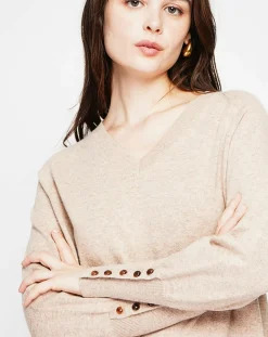 Cachemire & Jo Pulls|Pull Heloise nougat