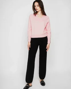 Cachemire & Jo Pulls|Pull Heloise rose barby