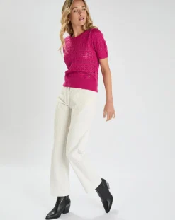 La Petite Etoile Pulls|Pull Indiana fuchsia