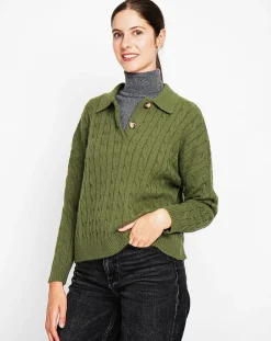 Assuili Pulls|Pull Ines kaki