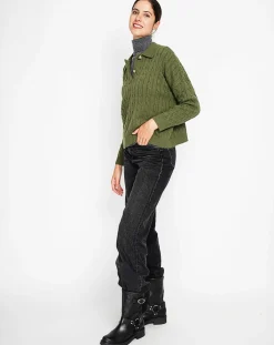 Assuili Pulls|Pull Ines kaki