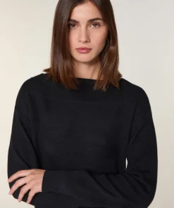 Rodier Pulls|Pull Iseult en laine jacquard noir