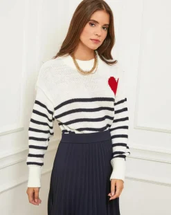 Alice & Charlotte Pulls|Pull Jeanne marine