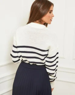 Alice & Charlotte Pulls|Pull Jeanne marine