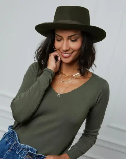 Soft Cashmere Pulls|Pull Juliette kaki