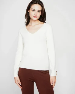 Cachemire & Jo Pulls|Pull Juliette naturel