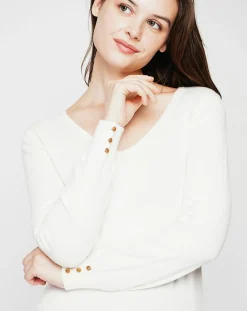 Cachemire & Jo Pulls|Pull Juliette naturel