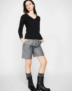 Cachemire & Jo Pulls|Pull Juliette noir