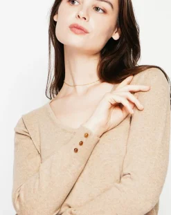 Cachemire & Jo Pulls|Pull Juliette nougat