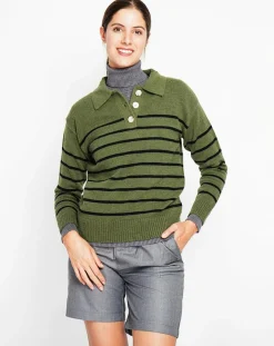 Assuili Pulls|Pull Justine kaki