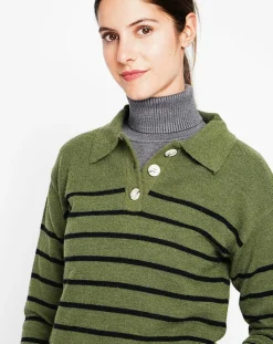 Assuili Pulls|Pull Justine kaki