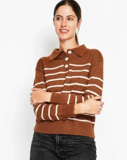 Assuili Pulls|Pull Justine marron