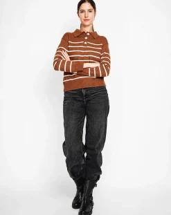 Assuili Pulls|Pull Justine marron